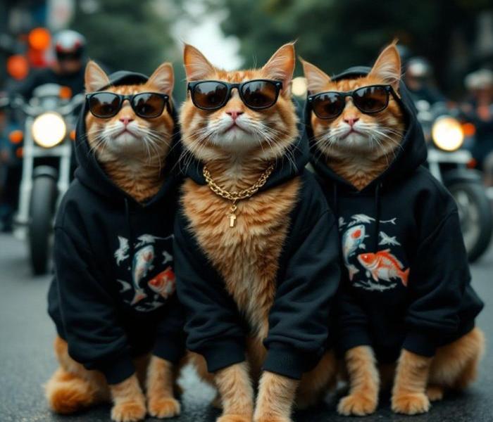 Hình ảnh mèo ngầu siêu cool