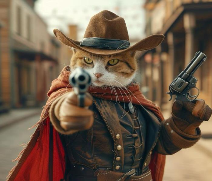 Hình ảnh mèo ngầu siêu cool