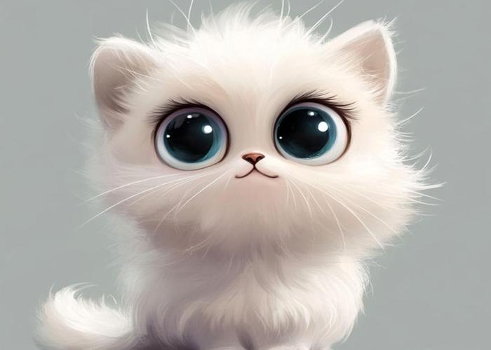 Ảnh mèo chibi xinh