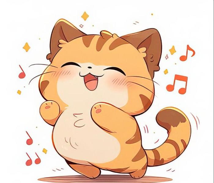 Mèo hoạt hình chibi