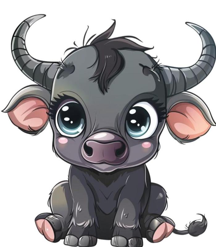 Avatar con trâu chibi cute