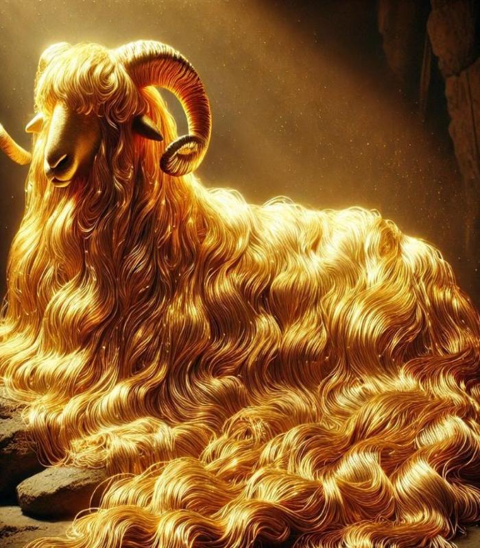 Xem Ngay Bộ Ảnh Dê Vàng Thần Tài Phong Thủy Đẹp, Dễ Thương Nhất MXH