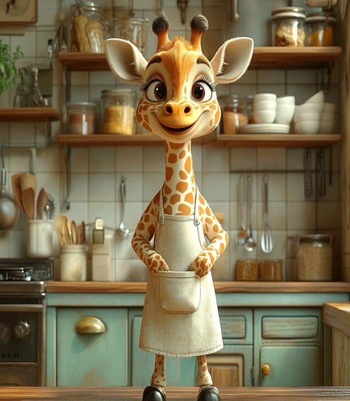 Top +103 Hình Ảnh Về Con Hưu Cao Cổ Cute, Chibi 3D Dễ Thương Xỉu