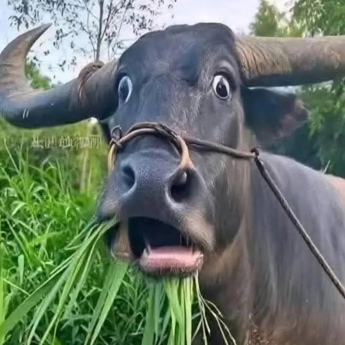 +99 Hình Ảnh Trâu Hài Hước, Hình Con Trâu Cười Meme Dễ Thương Xỉu