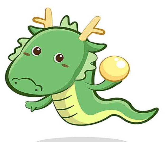 Hình Vẽ Con Rồng Đẹp, Cute, Đơn Giản Miễn Phí Cho Bé Tập Vẽ, Sáng Tạo