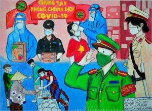 Hình vẽ chú công an