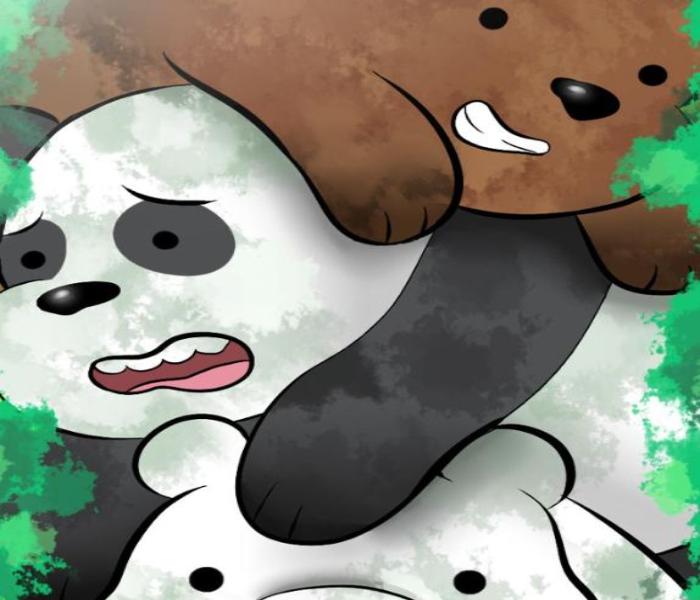 Hình ảnh gấu hoạt hình cute