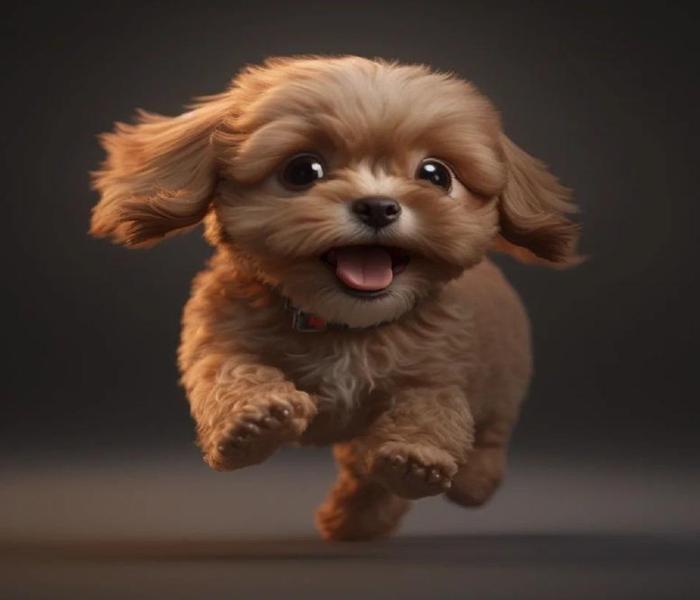 Sưu Tầm +234 Ảnh Chó 3D Ngộ Nghĩnh Đáng Yêu, Hình Chó Sói 3D Cute