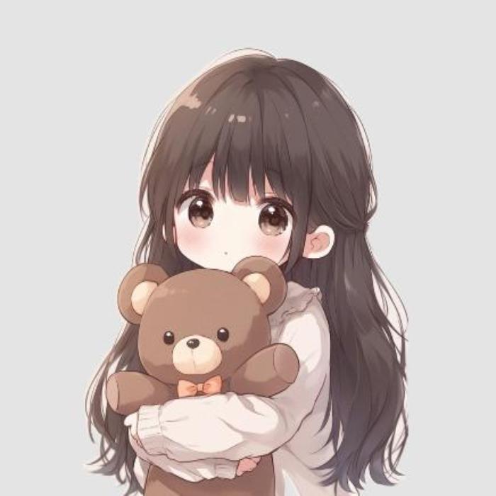 Hình ảnh anime gấu bông