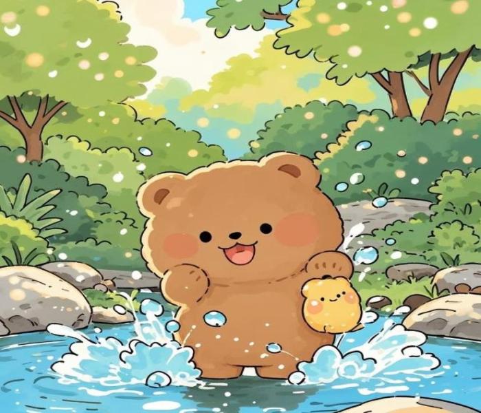 Hình ảnh gấu chibi cute