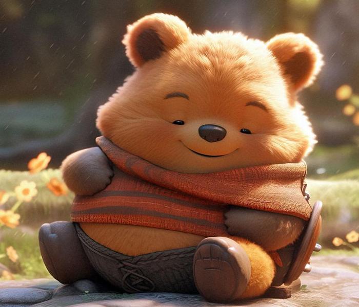 Hình ảnh gấu chibi cute