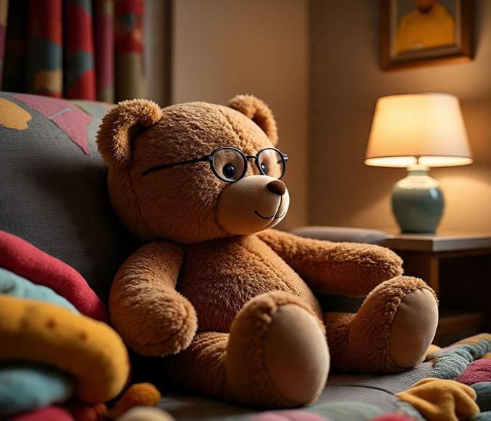 Hình ảnh gấu nâu hoạt hình đáng yêu