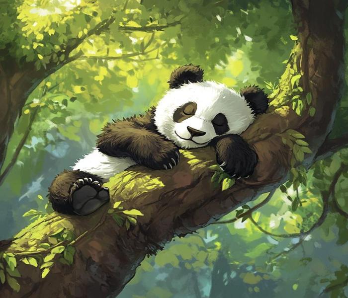 Hình ảnh gấu trúc chibi cute