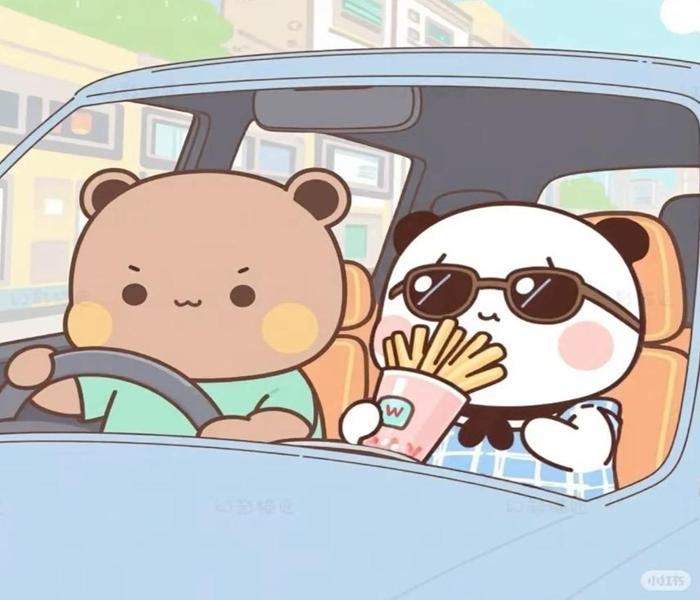 Hình đại diện cute gấu đôi