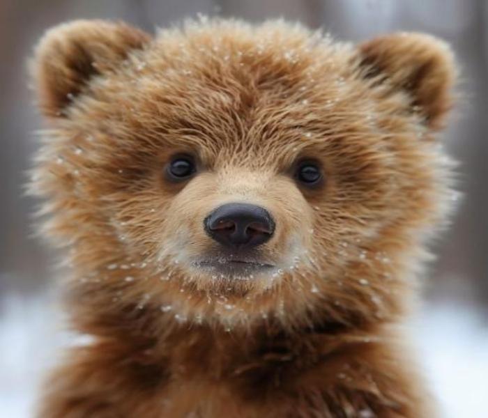 Avatar gấu nâu cute