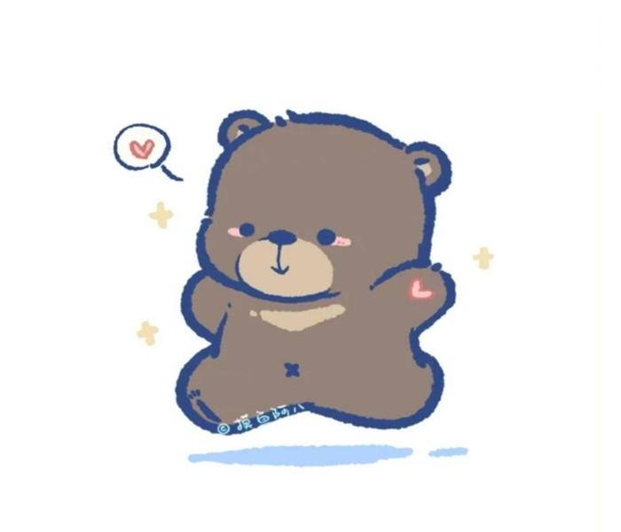 Hình vẽ con gấu đơn giản