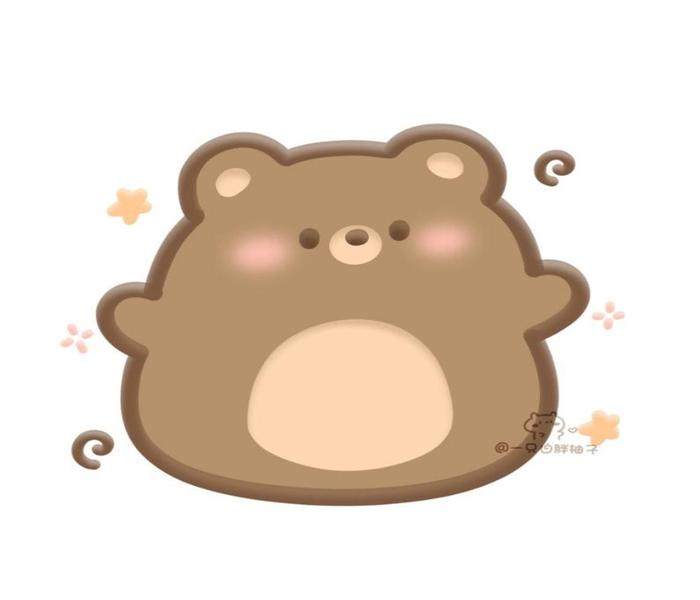 Hình vẽ con gấu đơn giản