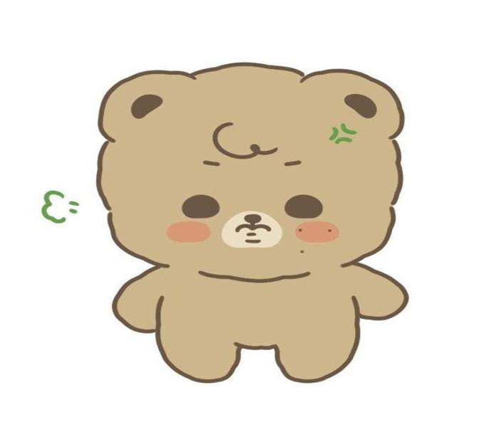 Hình vẽ con gấu đơn giản